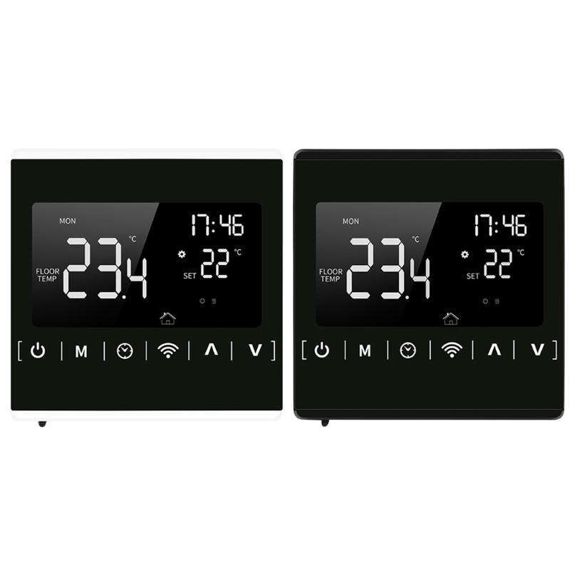 Smart-Tuya WLAN Thermostat für Fußbodenheizung Heizkörper Warmwasserheizung Digital-Controller Programmierbarer Thermostat