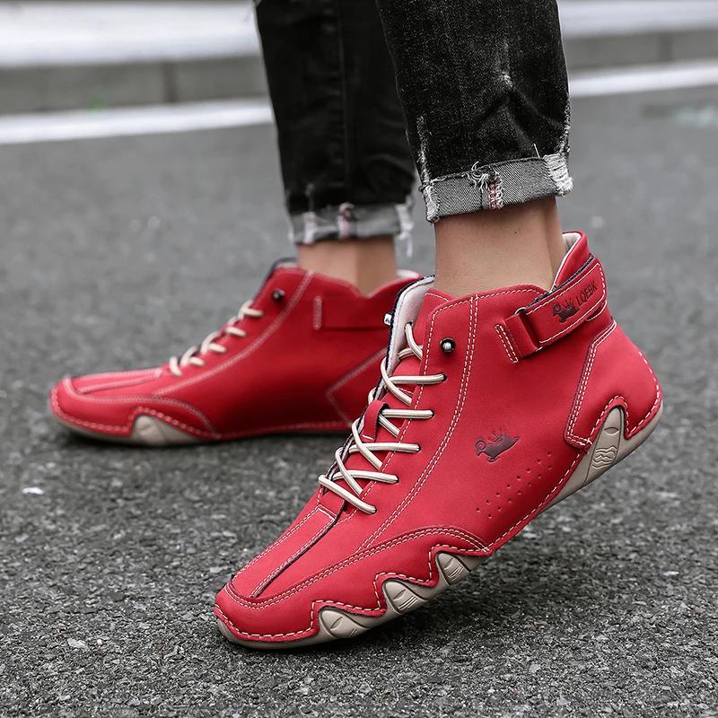Women's Casual Shoes Lightweight Breathable Waterproof Le Fu Shoes Multifunctional Luxury Brand Couple High Top Boots Sneakers