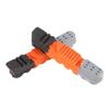 1 Pair Bike Brake Pads Wear Resistant Rubber 3 Color Brake Pads Blocks for Road Bikes Mountain