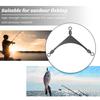 10Pcs 3-Way Swivels Fishing Tackle T-Turn Saltwater Freshwater Fishing Rolling Barrel Swivels Cross Line Connectors