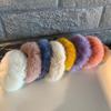 1Pc Fluffy Warm Autumn Winter Elastic Hair Band Scrunchies Large Intestine Hair Ring For Women Girls Plush Hair Rope Hairwear