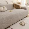 High Elasticity Soft Plush Sofa Cover All Inclusive Autumn Winter Anti Slip Couch Slipcover Comfort Solid Home Accessories