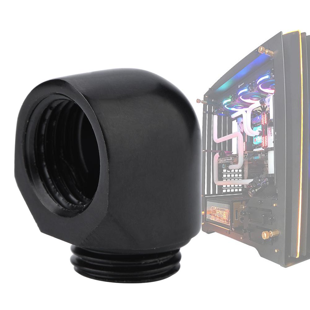 G1 4 Thread Tube Converting Fitting Two touch Fitting Elbow Connector for PC Water Cooling