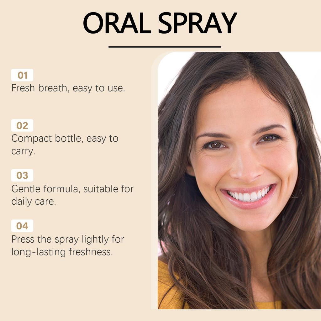 Bee Oral Spray Relieves Discomfort Carry A Refreshing Oral Spray With You,30ML(1PC
