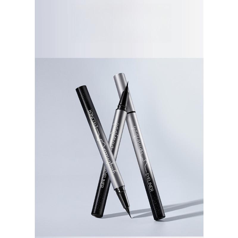 1Pc Slippery Waterproof Eyeliner, Long-lasting Waterproof, Non-smudging and Non-decolorizing, Big Eye Setting Eyeliner Pen