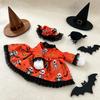Halloween Porch Goose Costume With Lace Dress For Festive Dress Up