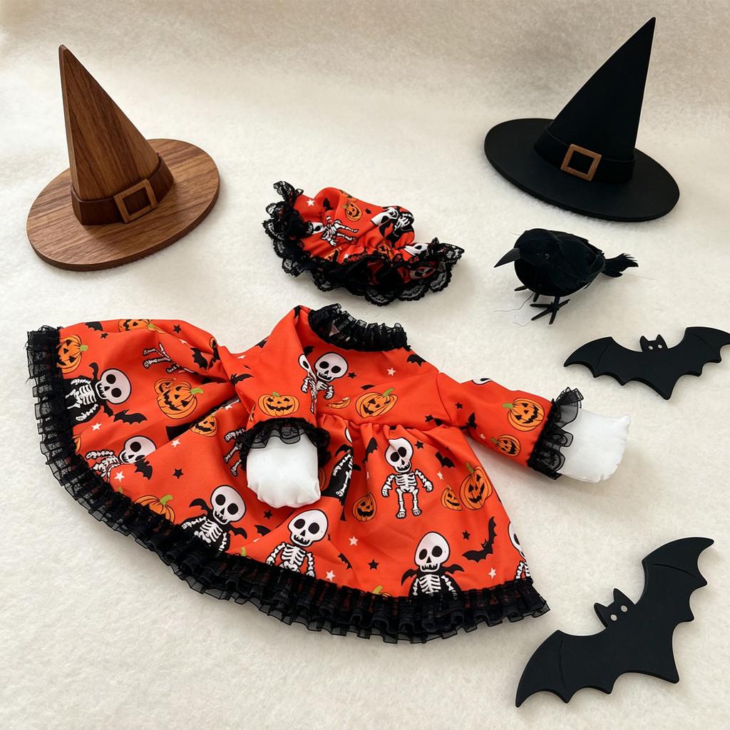 Halloween Porch Goose Costume With Lace Dress For Festive Dress Up