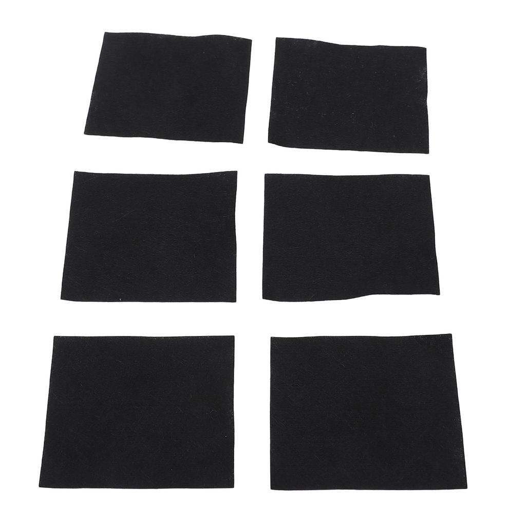 1200Pcs Face Cotton Pads Disposable Facial Makeup Cosmetic Tool for Home Travel Black 5x6cm
