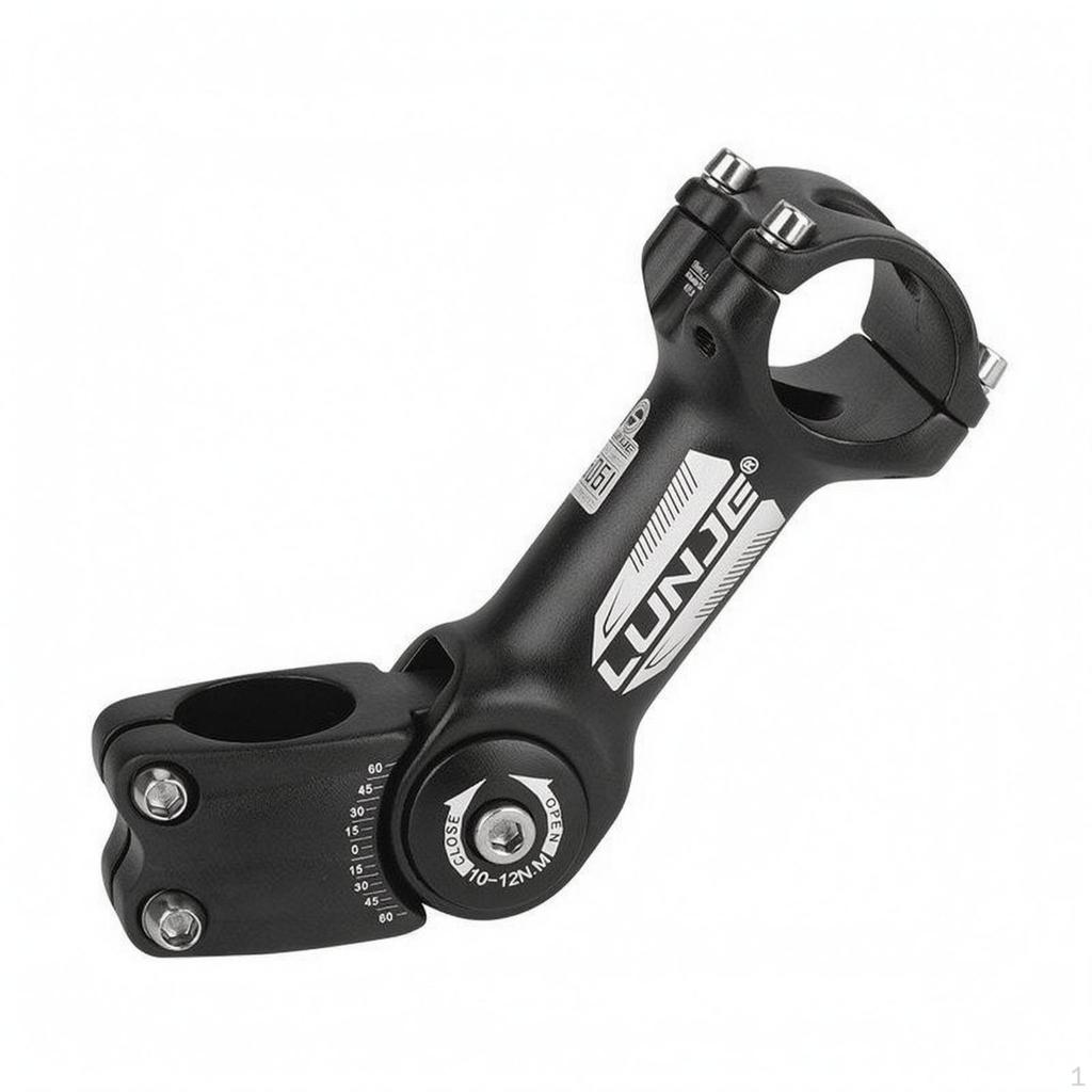 Handlebar Stem Riser Aluminum Alloy Adjustable Cast 25.490mm null Adj 60