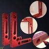 2pc 90 Degree Positioning Square Right Angle Clamp Aluminum L Block W/ Scale Woodworking Clamp Tool for Picture Frame Box Drawe