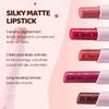 8 Colors Sexy Black Lipstick Waterproof Long Lasting Color Rendering Non-stick Velvet Lipstick Pencil Woman Makeup Cosmetics