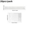 10/20pcs/pack Disposable Headband Beauty Salon Skin Care spa White Stretch Hook Loop Hair Band Face Washing Sweat-Absorbing