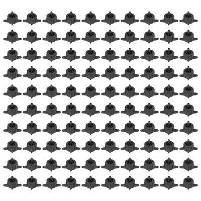 100 Stück Tropfemitter 4mm Druckkompensation Gleichmäßiger Durchfluss PP Bewässerung Bewässerung Tropfer