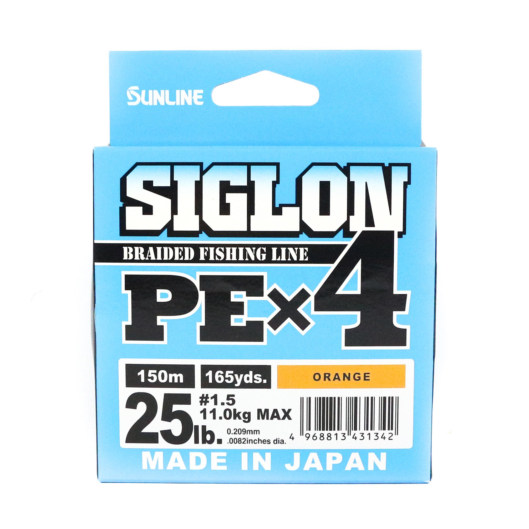 

Sunline PE Line X4 Siglon 150M PE 1,5 25 фунтов Оранжевый (1342)