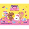 300-piece jigsaw puzzle - Line Friends Sweet Mini Brown, popular Korean puzzle