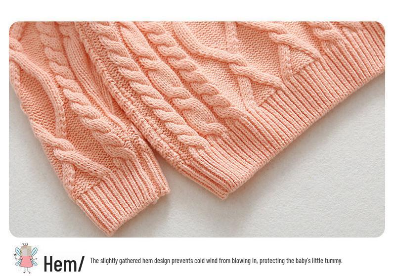 2025 Kids' Knit Sweater: Boys' Base Layer & Girls' Pullover Round Neck for Spring/Autumn