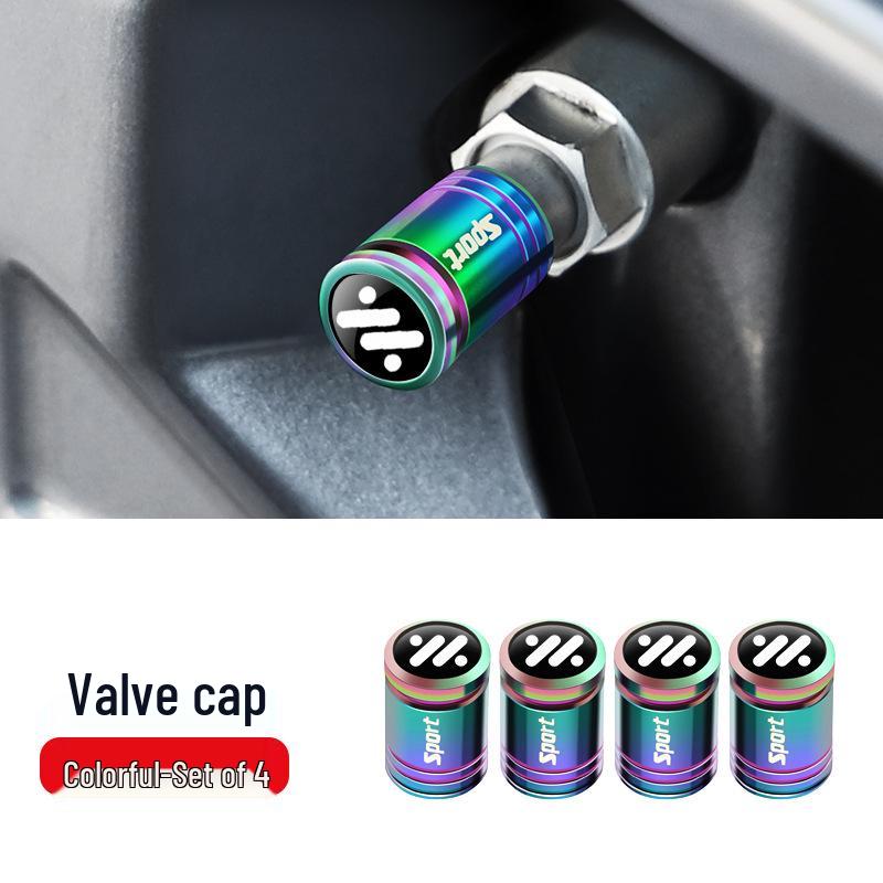 Anti-Theft Metal Dust Caps for IM LS7/LS6/L7 Car Tire Valves