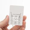 Angel Number Necklace for Women: Stainless Steel 000-999 Pendant Clavicle Chain