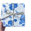 10Pcs Blue Rose Sydney Paper French Style Gift Bouquet Flower Wrapping Paper Flower Wrapping Paper Cake Baking