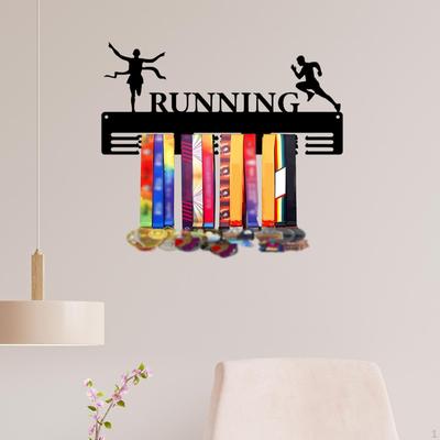 Medal Display Rack for Trophies and Awards In Living Room