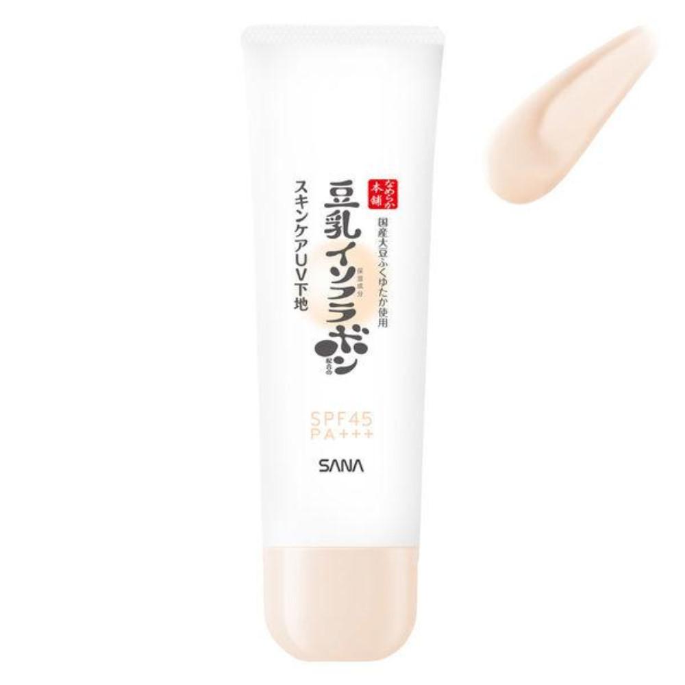 SANA Nameraka Honpo Skincare UV Base Clear Beige  Clear White Medicated 50g