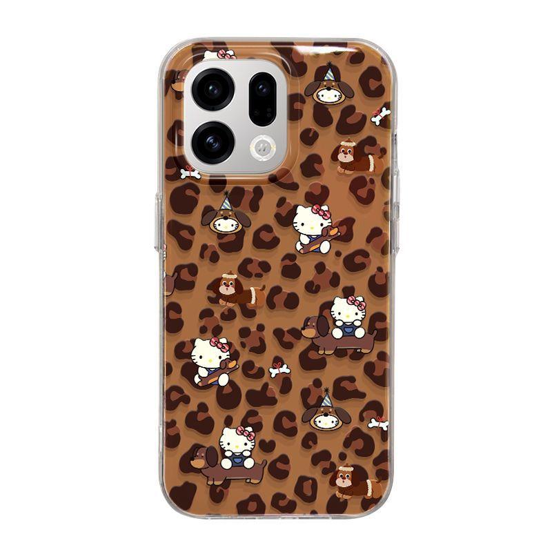 Applicable oppofindx9pro mobile phone case high-end light luxury OPPOfindx8s with hanging cute puppy Katie
