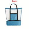 Dual Layer Mesh Sports Shoulder Bag Unisex Lightweight Travel Outdoor Makeup Toiletry Organizer Ideal Holiday Gift For Men Women