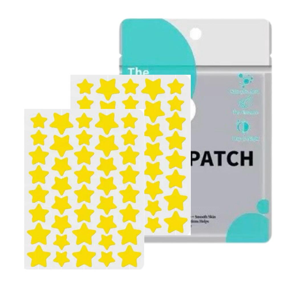 Official Star Acne Patches - 40 Clear, Invisible Hydrocolloid Patches for Pimple Absorption