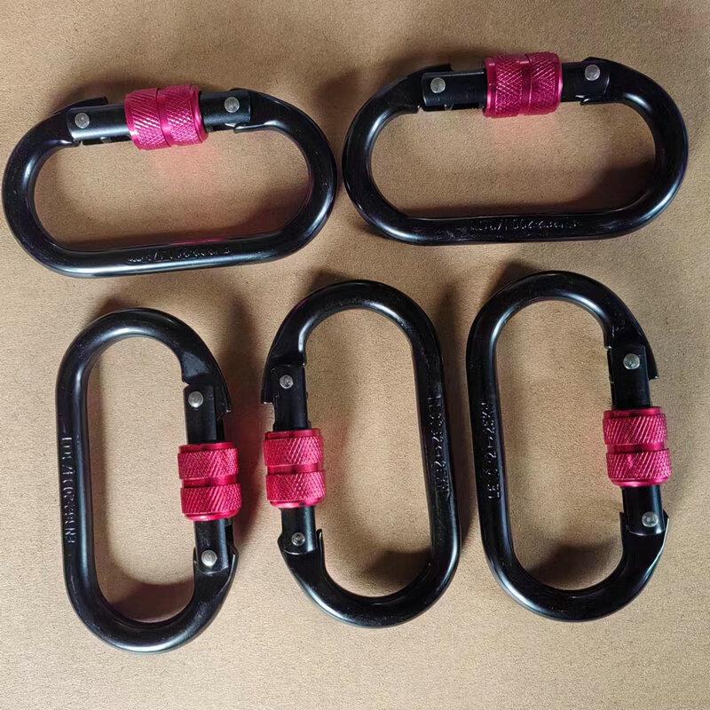 ML Alloy Steel Galvanized Outdoor Climbing Carabiner