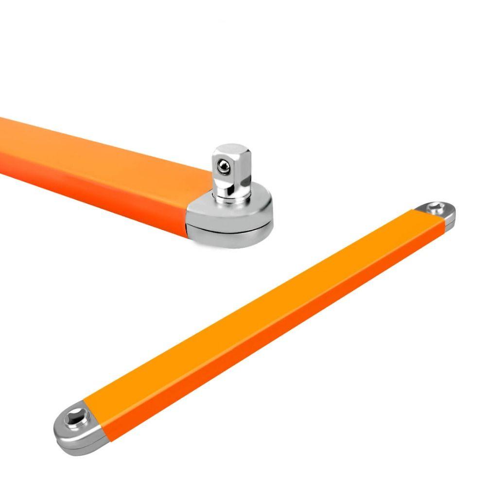 Double Head Offset Extension Wrench Steel Ratchet Spanner New Wrench Socket  Hone