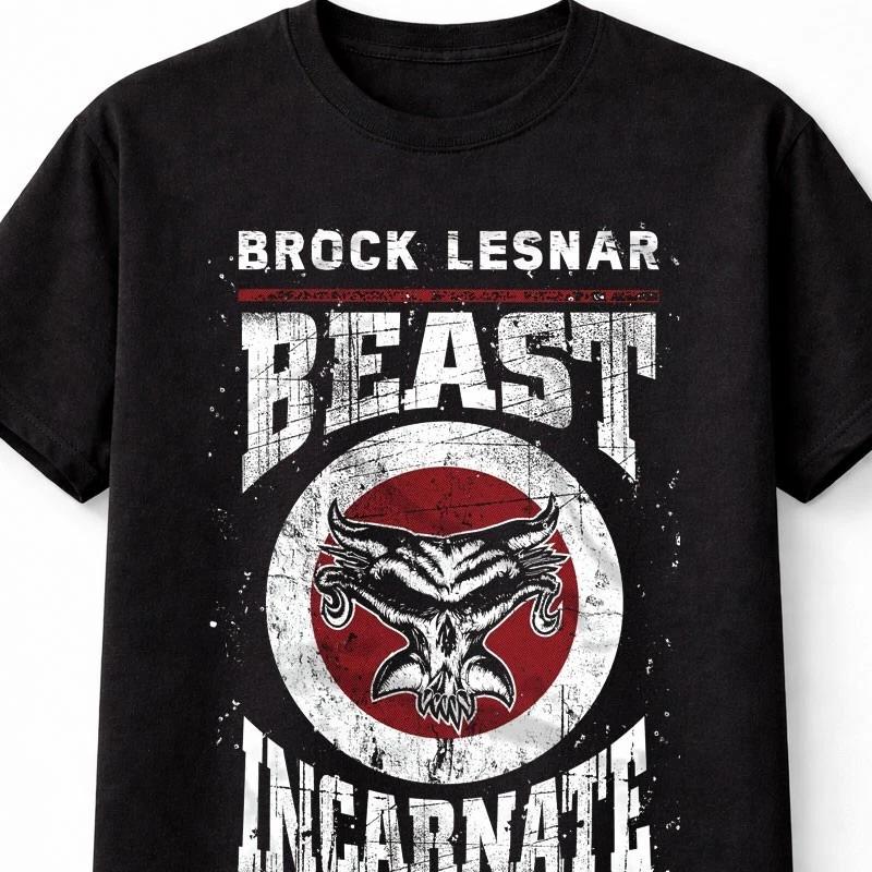 Brock Lesnar Wrestling Graphic TShirt The Beast Incarnate Unisex TShirt S