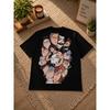 Black Clover Season 2 Graphic T-shirt DTF Printing Tee Men Women Cotton Oversized High Street Bootleg Style Short Sleeve Female Male Clothing