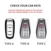 Car Key Case Cover For Geely Coolray 2024 X6 Emgrand  Hawk GX7 Car Key Holder Shell Accessories