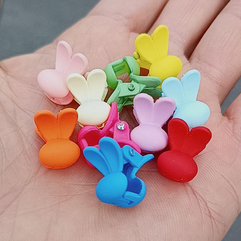 Children's Mini Hairpin Set: Daisy, Rabbit, Star, Plum Blossom Clips