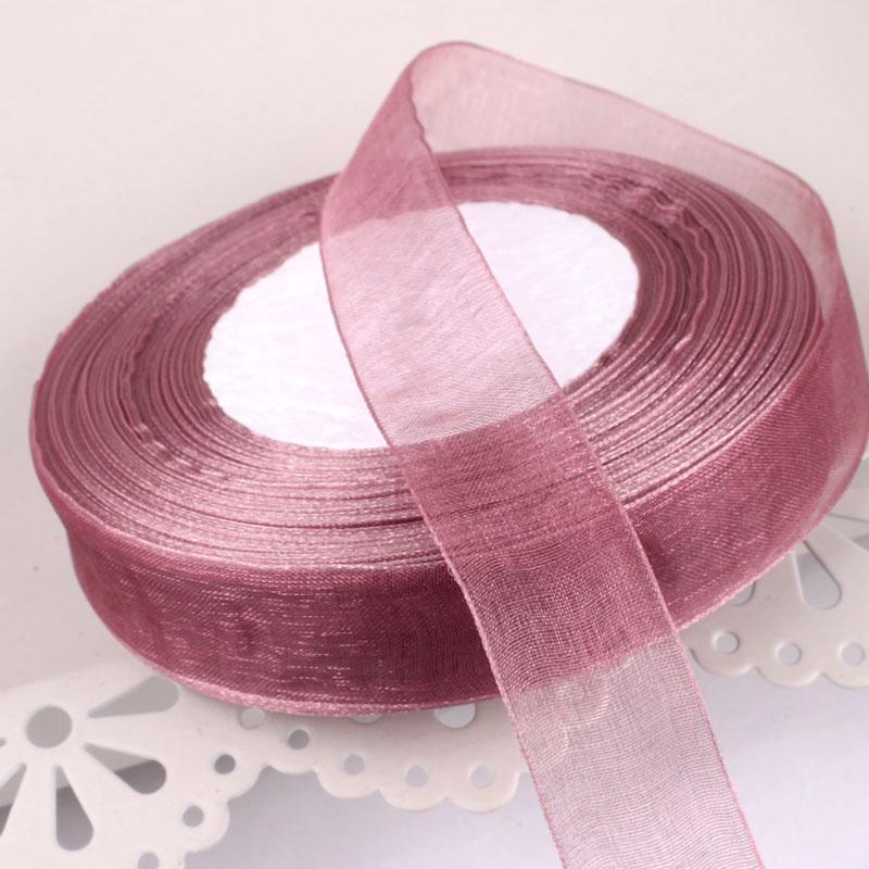2cm Transparent Gauze Ribbon for Gift Boxes, Cake Decorations, Headbands, and Dance Streamers