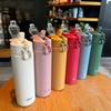 Taisuo Large Capacity Insulated Stainless Steel Sports Water Cup with Straw for Adults