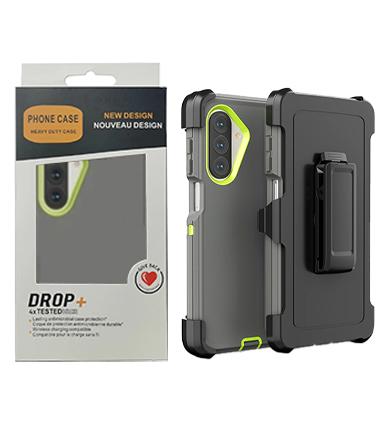 Ott Armor Box Case For Samsung Galaxy A57 A37 A17 A07 A16 A36 A56 A15 A35 A55 A05 A14 A34 A54 A33 A53 Shockproof Cover with Clip