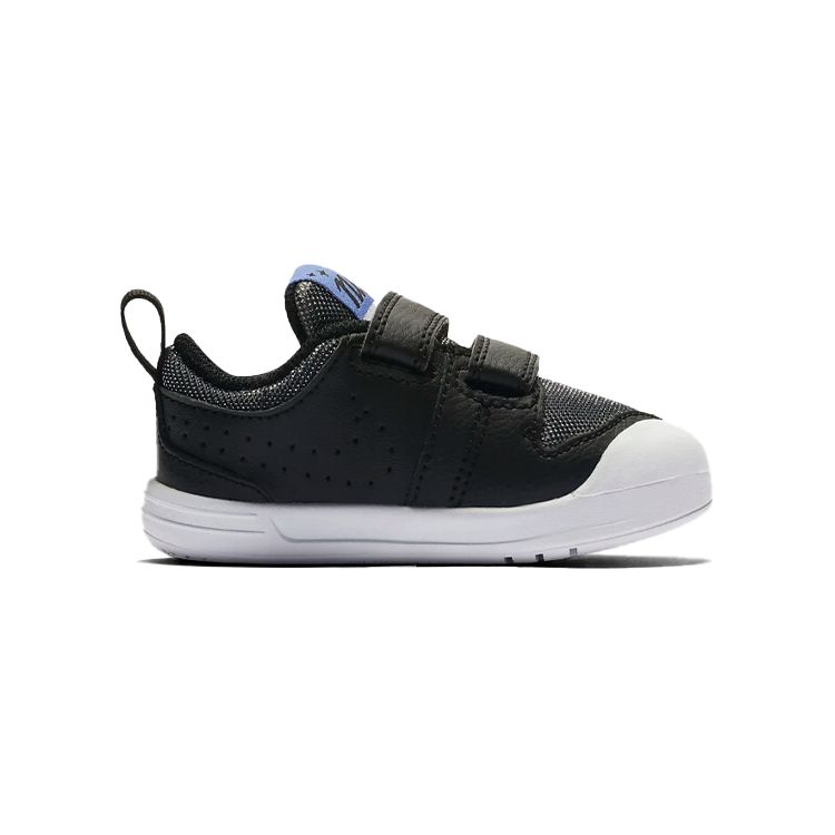 Nike Pico 5 Glitter Comfortable Versatile Low-Top Walking Shoes Baby Shoes Black Blue CQ0115-041