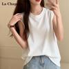 La Chapelle Women's Loose Wide-Strap Camisole Vest