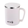 Double Wall Coffee Cup Mug Insulated Anti Scalding Water Cup With Handle Portable 304 Stainless Steel Drinking Cup