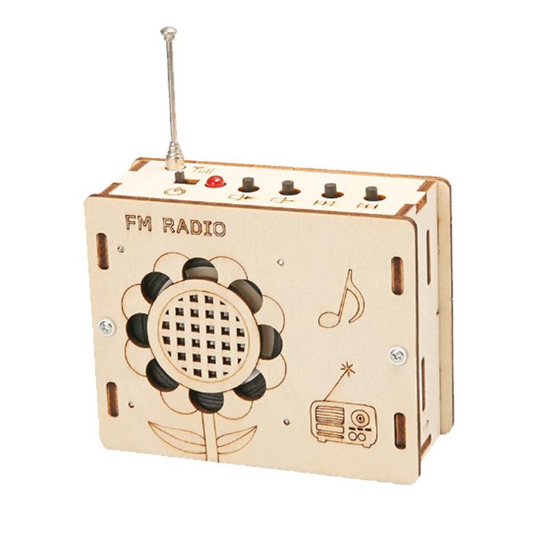 DIY Radio Model STEM Kit Experiment Tool Science Toy School Educational Fun Physics Project School Supply