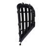 Left/Right Car Front Bumper Fog Light Grille Cover for VW Touareg Typ 7P Facelift 2015 2016 2017 7P6853665B Matte Black