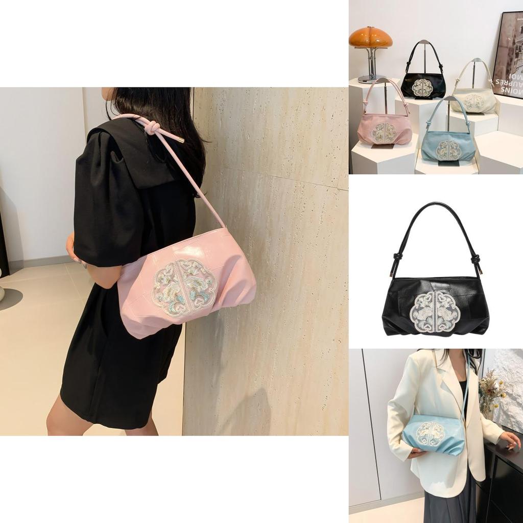 Stilvolle 2024 Frühling Sommer Neue Schulter Crossbody Tasche Für Trendige Frauen In Weiß Und Schwarz