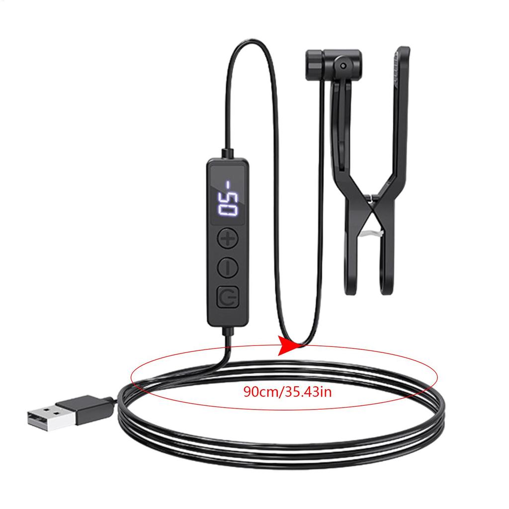 Automatic Phone Screen Clicker Auto Screen Clicker Adjustable Speeds Digital Display Tapping Device Physical Tapper for Tasks