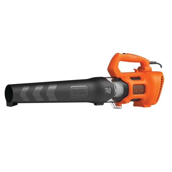Corded axial blower BLACK+DECKER - BEBL185-QS - 1850W - Airflow of 765m3/h - Integrated scraper
