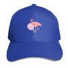 Cute Pink Flamingo Eating Cotton Candy Baseball Cap Uv Protection Solar Hat Luxury Hat New In Hat Womens Hats Unisexs