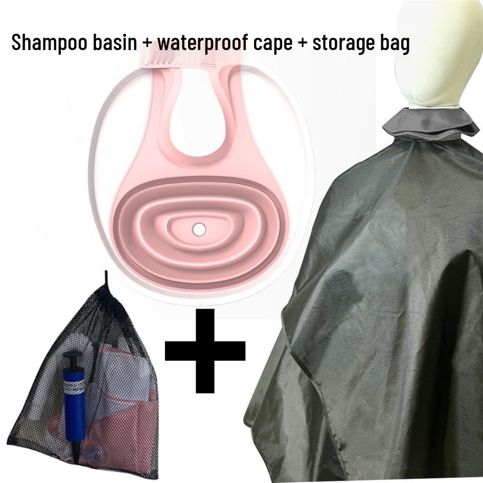 Versatile Shampooing Basin for All Ages: Suitable for Seniors, Pregnant Women, Children, and Patients. Perfect for Home Hair Care.
