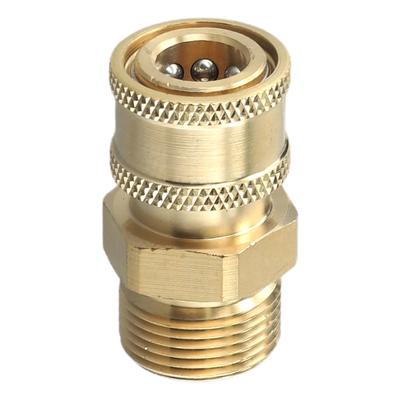 Convenient M22 14mm To 1/4 Quick Connect Adapter Set Compatibility Easy To Use Suitable for Various Pressure Washer Equipment