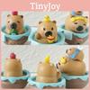 Pvc Capybara Desk Toy With Unbreakable Design For Office And Car Decor
