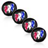 4pcs 56mm Alloy Car Wheel Center Decal Hub Sticker For Buick Encore Regal Lacrosse Enclave Avenir Cascada GL8 Envision Anthem
